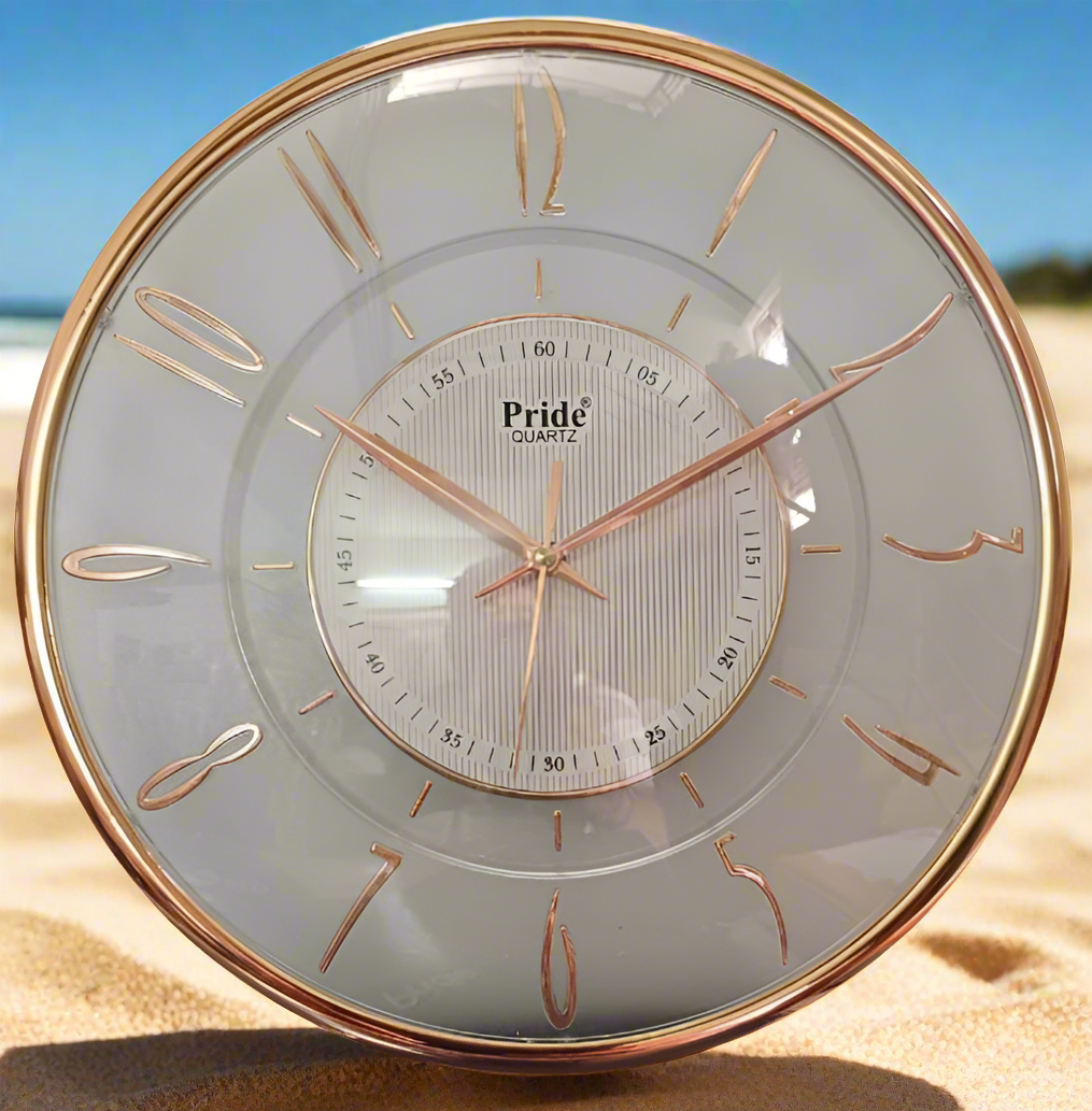 WC7094 Wall Clock Led Retail Designer Wall Clock Silent Quartz Movement Clock for Home, Office, Living Room, Bedroom.