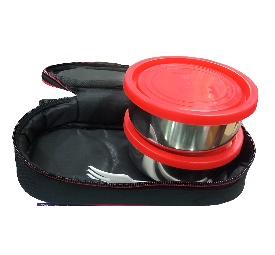 LB02 Lunch Box Tiffin 2 Small Set