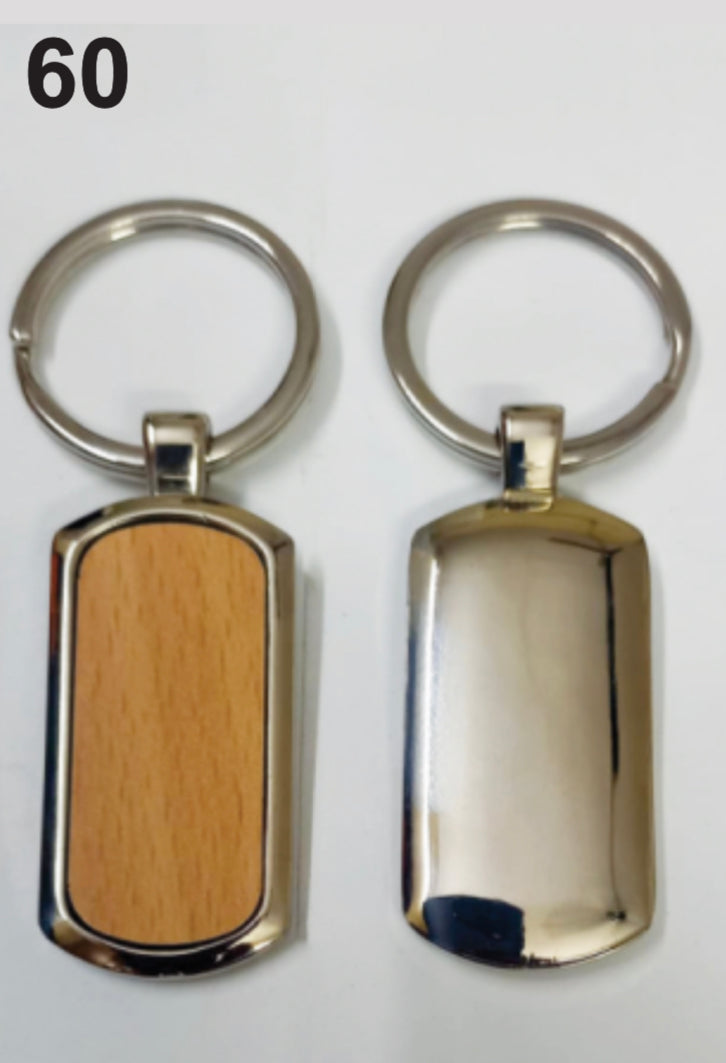 K60 Metallic Keychain With Unique Design And Light Weight.