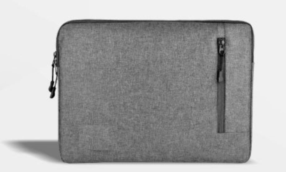 LAS03: Laptop Sleeve Grey Dimensions: 38cm x 31cm x 2.5cm