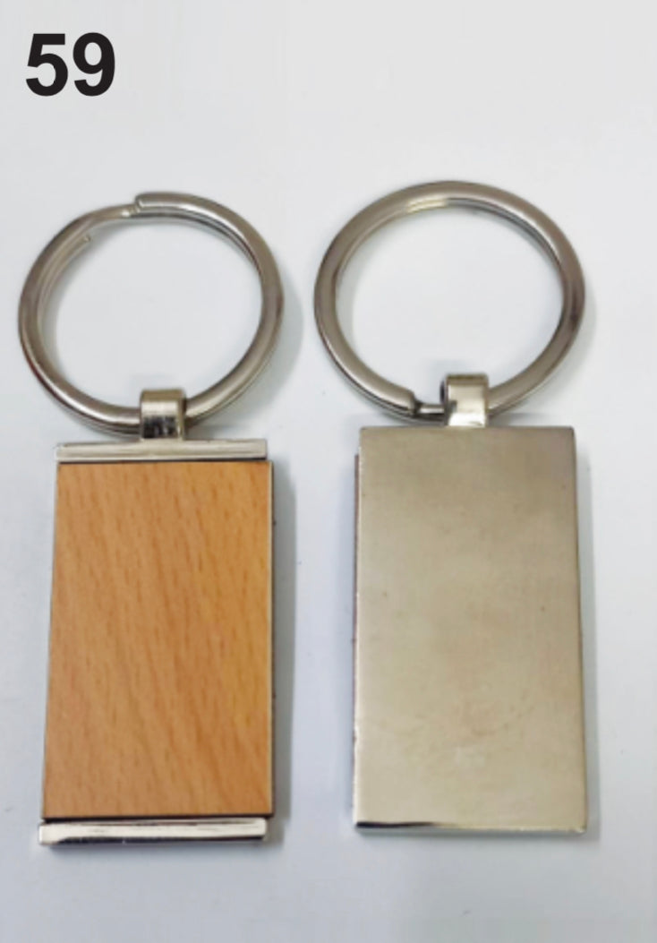 K59 Metallic Keychain With Unique Design And Light Weight.