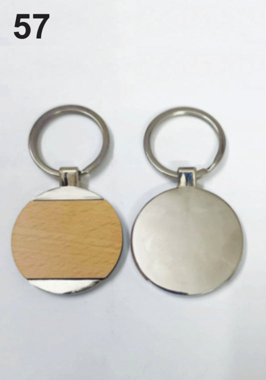 K57 metallic keychain with unique design and light weight.