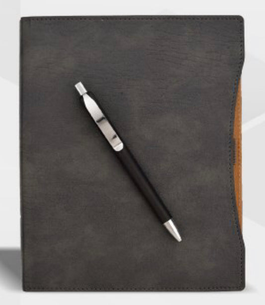 DRY171 Premium PU With Pen 192 Pages | Non Dated | A5 Size