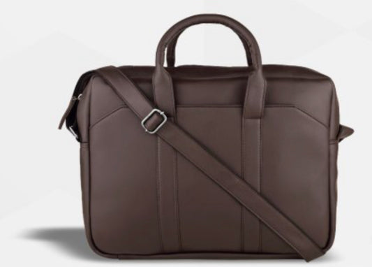 LAB24: Laptop Bag Brown Dimensions: 41 cm x 30 cm x 6 cm