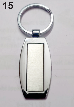 K15 keychain with unique design metal