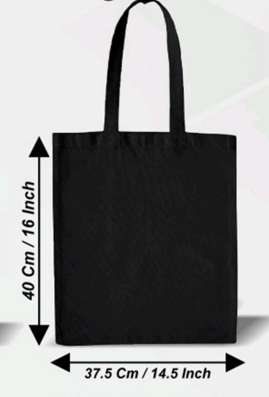 CTBB02 Cotton Tote Bag Black