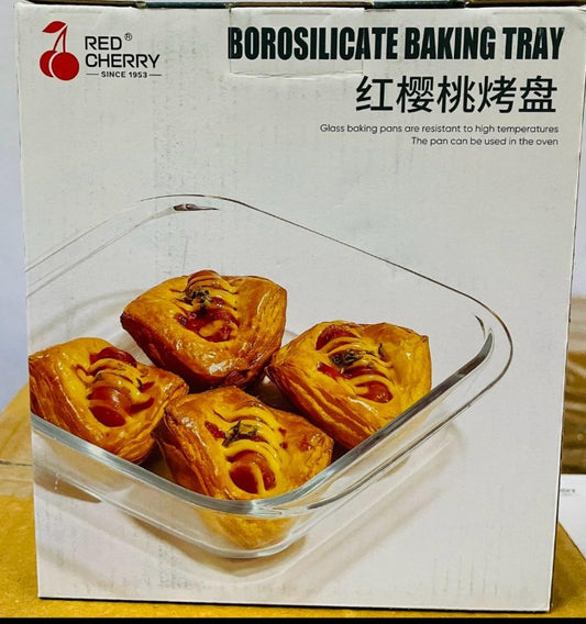 GBT01 Glass BOROSILICATE Baking Tray