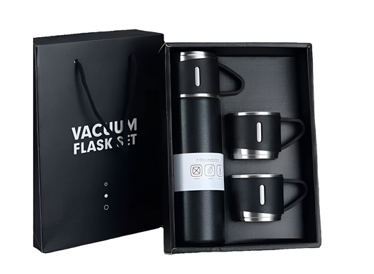 CSF10 Vacuum Flask Set With 3 Cups Set