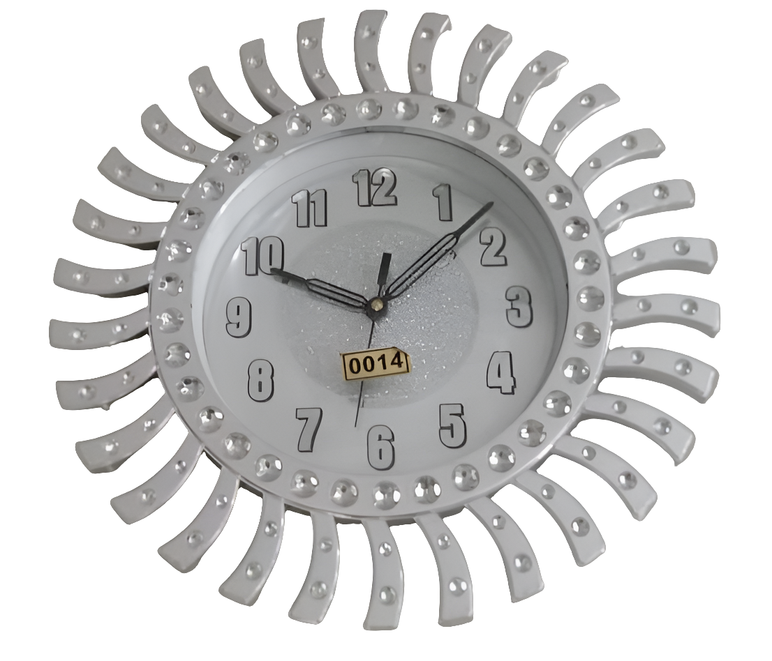 WC0014  Designer Wall Clock Silent Quartz Movement Clock for Home, Office, Living Room, Bedroom.