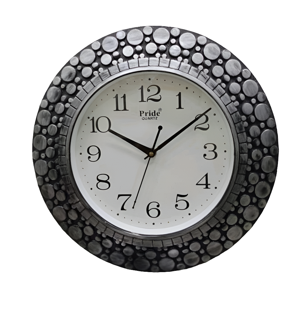 WCS008 Designer Wall Clock Quartz Movement Clock for Home, Office, Living Room, Bedroom