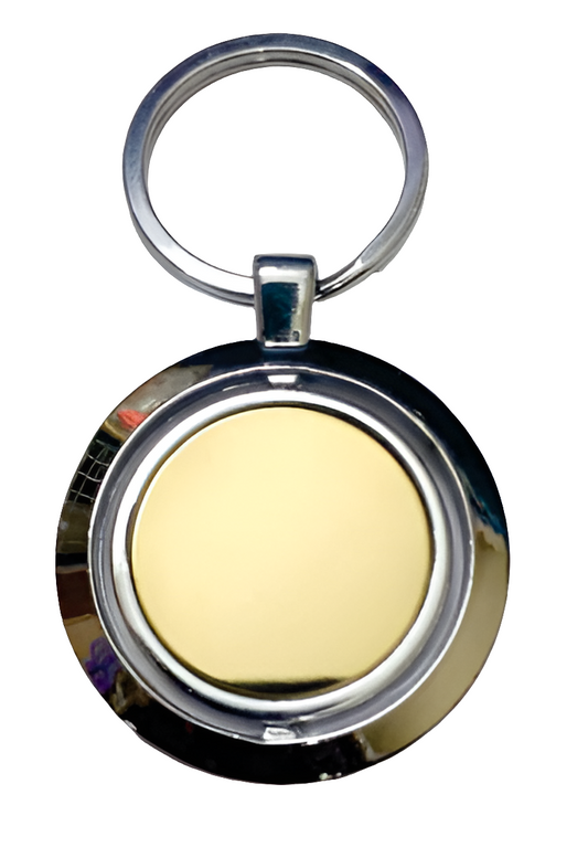 K04 keychain Gold- metallic