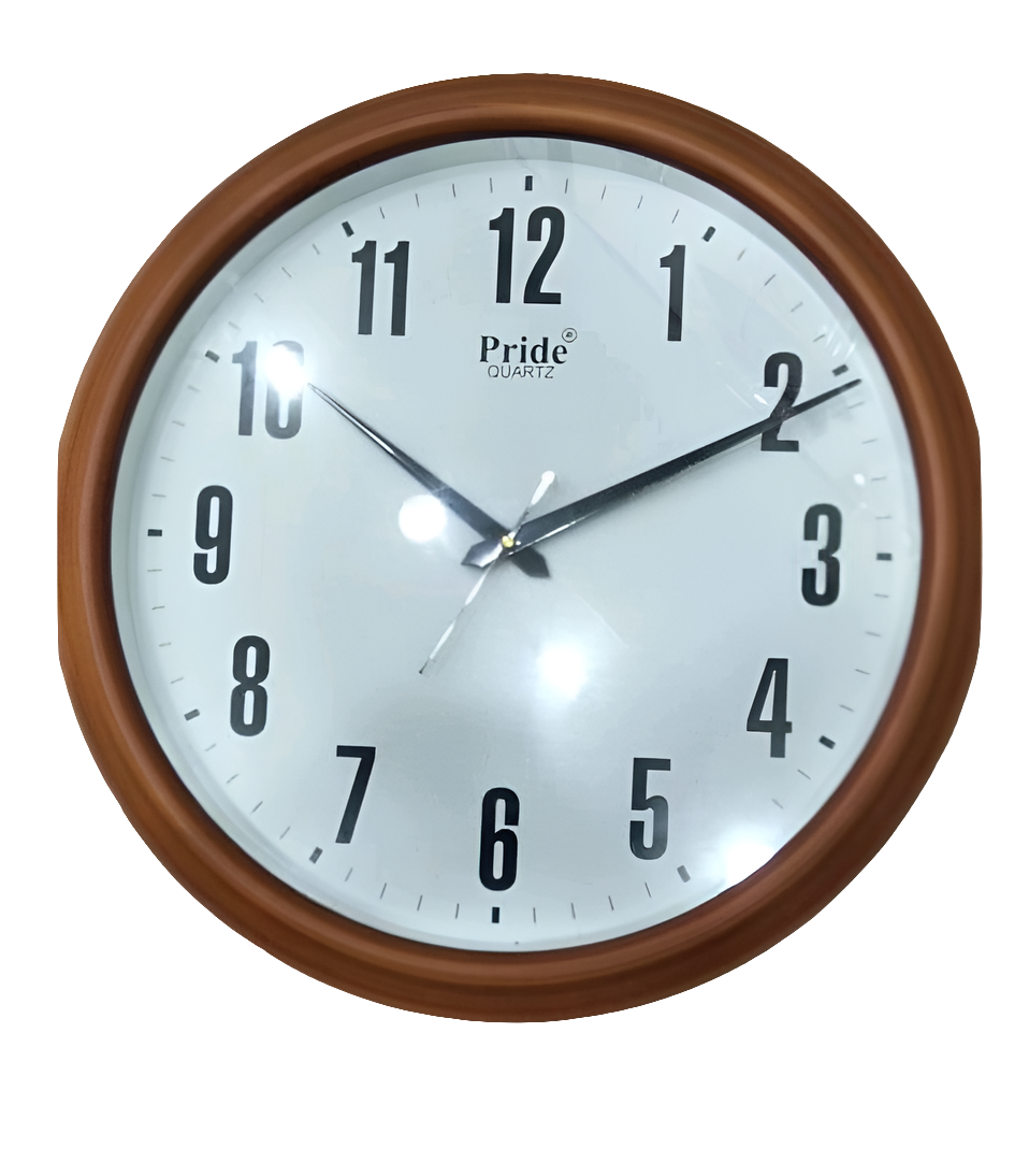 WCP208 Wall Clock  Silent Quartz Movement Clock for Home, Office, Living Room, Bedroom.