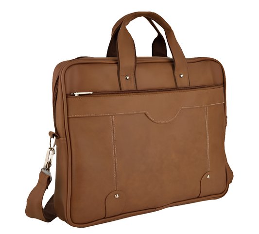 LAB06: Laptop Bag Tan Dimensions: 44 cm x 6 cm x 33 cm