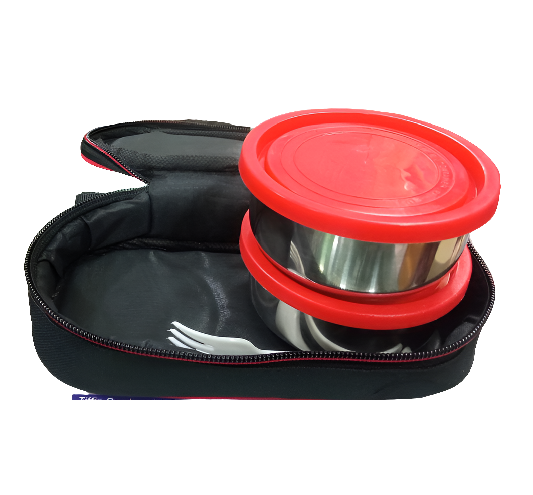 LB02 Lunch Box Tiffin  2 Small Set