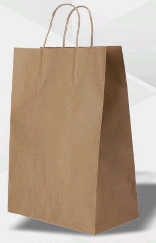 EPBBR02 Eco Paper Bag 12.25x10x4Inch