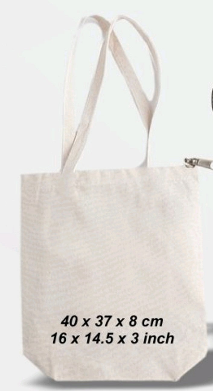 CTWB03 Cotton Tote Bag white