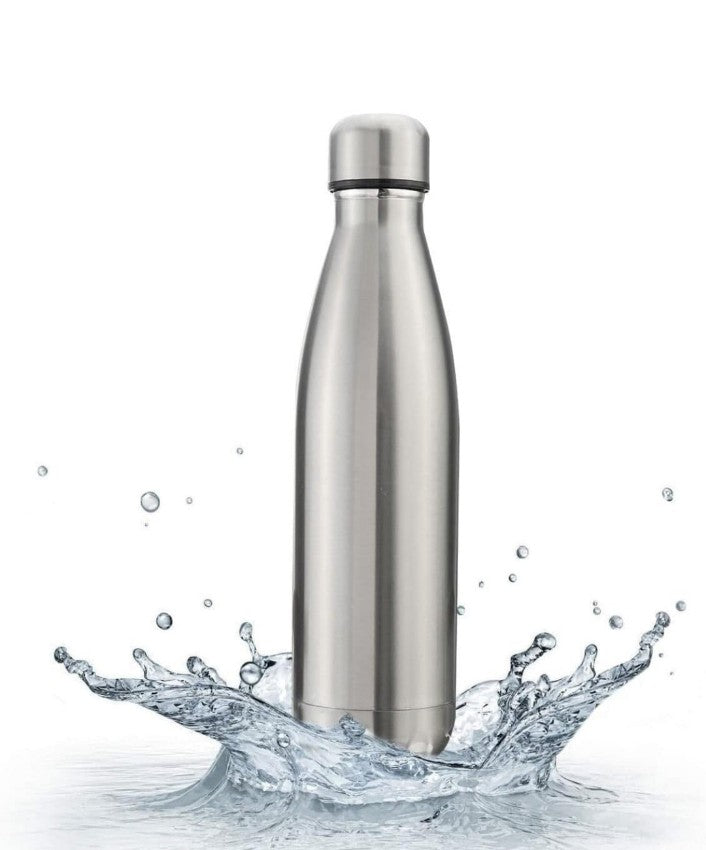 STWB1000ml Stainless Steel Insulated (Thermo steel) Water Bottle | 24 Hours Hot and Cold | Leak proof, Rust and Corrosion Resistant| For Travel, Office, Trekking, Home (Silver)
1K+ bought in past month